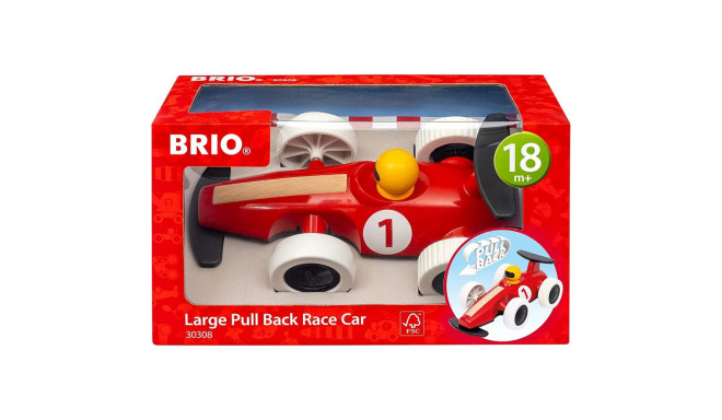 BRIO Pull Back Motorized Big Race Car Toy Vehicle