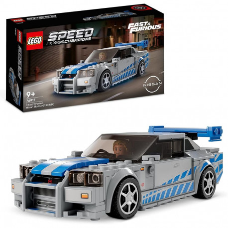 LEGO 76917 Speed Champions: 2 Fast 2 Furious - Nissan Skyline GT-R Construction Toy