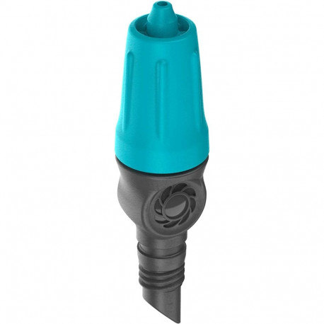 GARDENA Micro-Drip-System Adjustable End Drip Head 0-15 l/h (black/turquoise, 10 pieces, model 2023)