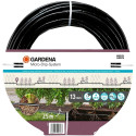 Gardena Micro-Drip-System drip line for bushes/hedges 1.6 l/h, 25 meters, dripper (black, model 2023