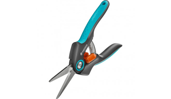 Gardena Secateurs FreshCut (grey/turquoise, herb and flower scissors)