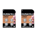 Duracell CR2032 lithium button cell 3V battery (4 pieces, CR2032)