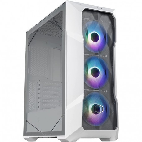 MasterBox TD500 Mesh V2 (weiß, Tempered Glass)
