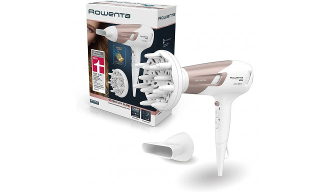 Rowenta Studio Dry Glow CV 5830, hair dryer (black/rose gold)