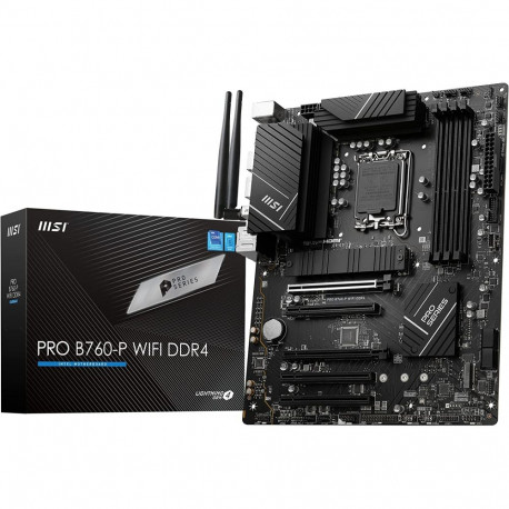 MSI PRO B760-P WIFI DDR4, motherboard - 1700