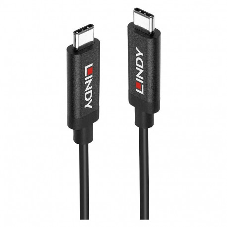 USB 3.2 Gen 2 aktiivne kaabel USB-C pistik > USB-C pistik PD laadimine kuni 60W 3m, must