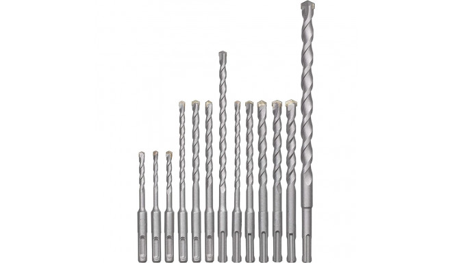 Einhell Hammer drill set SDS-plus, 5-14mm (12 pieces, case)