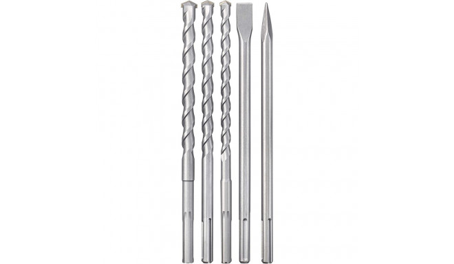 Einhell SDS Max chisel and drill set, 5 pieces (case)