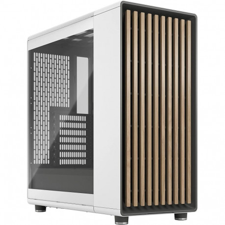 North Chalk White TG Clear (weiß/holz, Tempered Glass-Version)