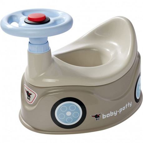 BIG Baby-Potty Grey, potty (grey/blue)