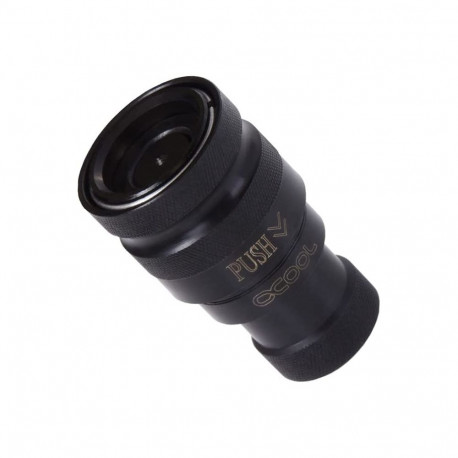 Eiszapfen Schnellverschluss Kupplung G1/4 IG - Deep Black (schwarz (matt))