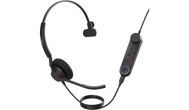 Jabra Engage 50 II Link, headset (black, mono, USB-A, MS)