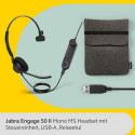 Jabra Engage 50 II Link, headset (black, mono, USB-A, MS)