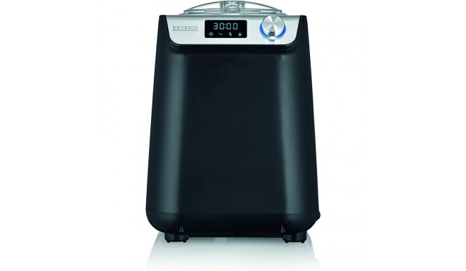 Severin compact ice cream machine & yoghurt maker EZ 7407 (black (matt) / silver)