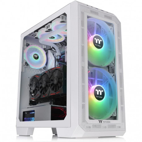 View 300 MX ARGB Snow White (weiß, Tempered Glass)