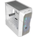 Cooler Master computer case MasterBox TD300 Mesh Tower Tempered Glass, white
