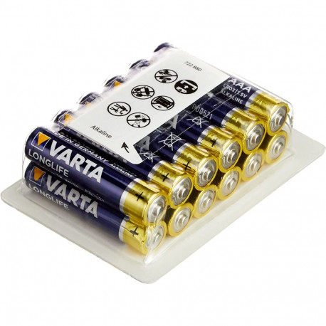 Varta Longlife, battery (12 pieces, AAA)