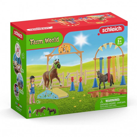 Farm World poni agilitytreening