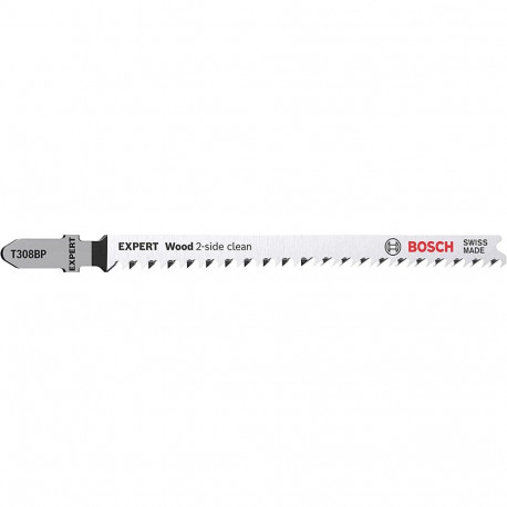 Bosch Expert jigsaw blade T 308 BP Wood 2-side clean, 3 pieces
