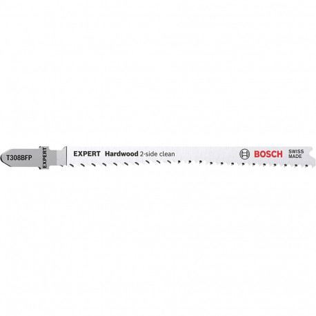Bosch Expert Jigsaw Blade T 308 BFP Hardwood 2-side clean (5 pieces)