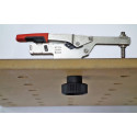 BESSEY vertical clamp STC-VH50-T20, with accessory set (silver)