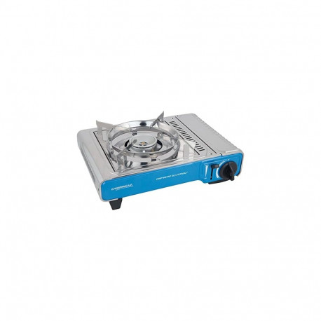 Gaskocher Camp'Bistro DLX Stopgaz (silber/blau, 2,2kW Einflammkocher)
