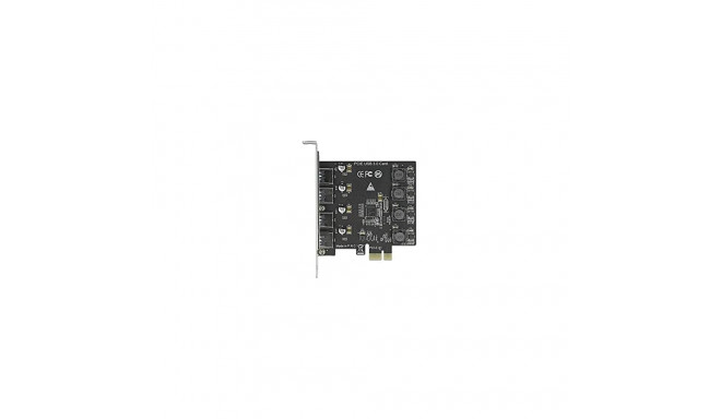 PCIe x1 zu 4x ext. USB Typ-A USB 3.2 Gen 1