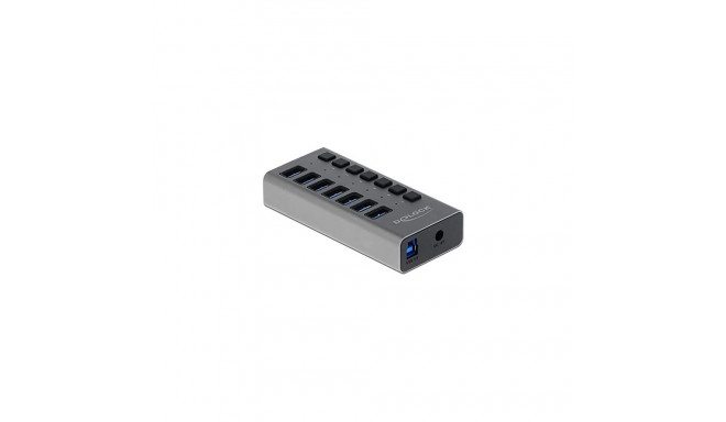 väline SuperSpeed USB-jaotur 7-pordiga lülitiga