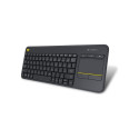 DE Layout - Logitech WL Touch Keyboard K400 Plus black U - 920-007127