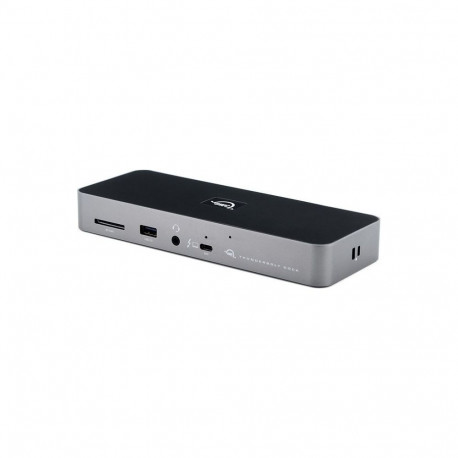 Thunderbolt 4 dokijaam USB SD, hall/must
