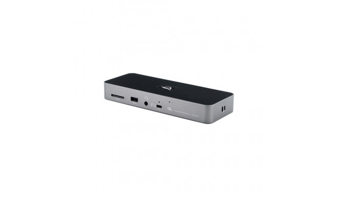 Thunderbolt 4 dokijaam USB SD, hall/must