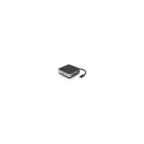 USB-C Travel Dock E (grau/schwarz, HDMI, USB-A, Gigabit LAN)