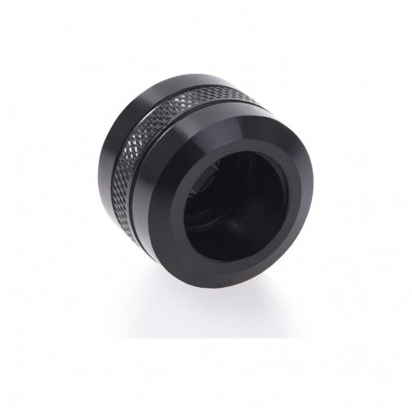 Eiszapfen PRO 16mm HardTube Fitting G1/4 - Deep Black Sixpack (schwarz, 6 Stück)