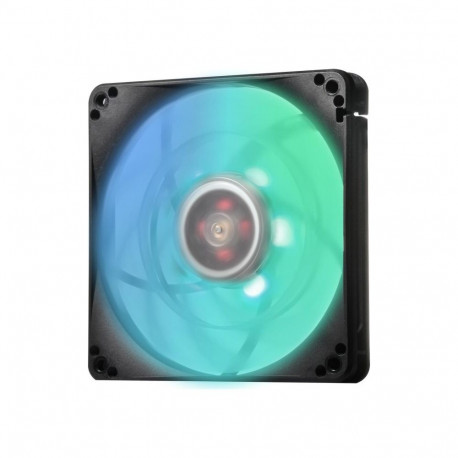 SST-FW124-ARGB 120x120x15 (must/valge, 120mm)