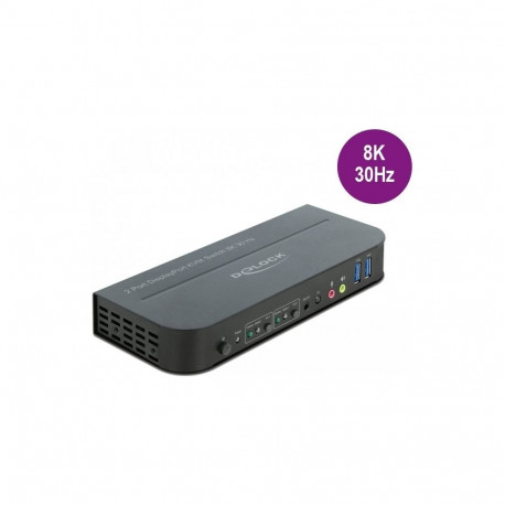 kvm-lüliti DisplayPort 1.4 8K 30Hz USB 3.2 Gen 1