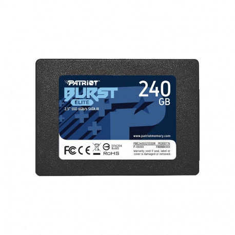Patriot Burst Elite 240 GB, SSD (black, SATA 6 Gb / s, 2.5 ")