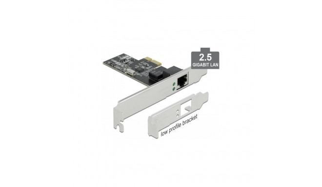 DeLOCK 89564 networking card Ethernet 2500 Mbit/s Internal, Network adapter