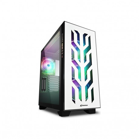 Sharkoon ELITE SHARK CA300T, big tower case (white, 2x tempered glass)