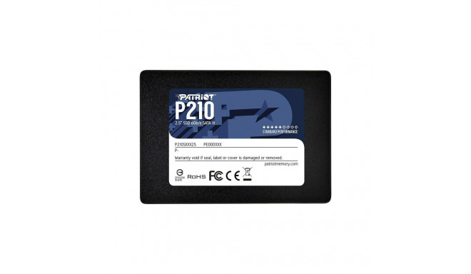 Patriot P210 128 GB 2.5'' SATA III (P210 128GB 2,5" SATA III (P210S128G25))