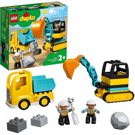 LEGO DUPLO excavators and trucks - 10931