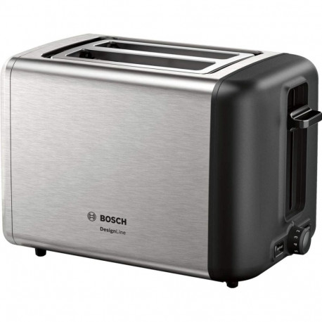 Bosch toaster Compact Design Line TAT3P420DE, stainless steel/black