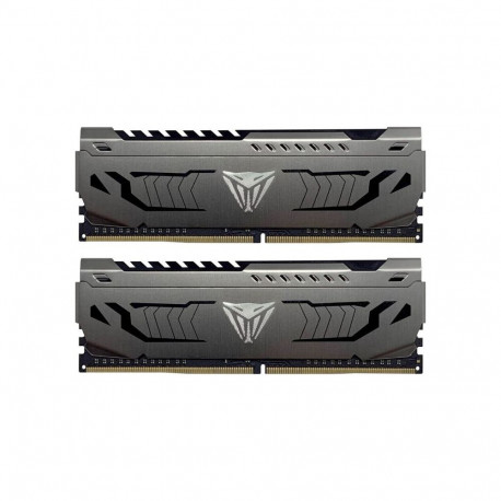 Patriot DDR4 - 16GB -3200 - CL - 16 - Dual Kit - memory, Viper Steel (grey, PVS416G320C6K)