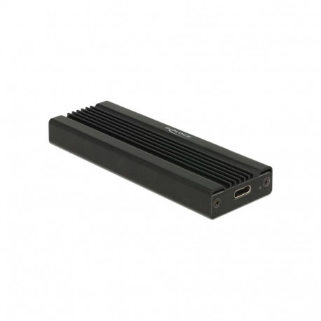 DeLOCK External enclosure for M.2 NVMe PCIe SSD, drive housing (black, (with Super Speed USB 10 Gbps