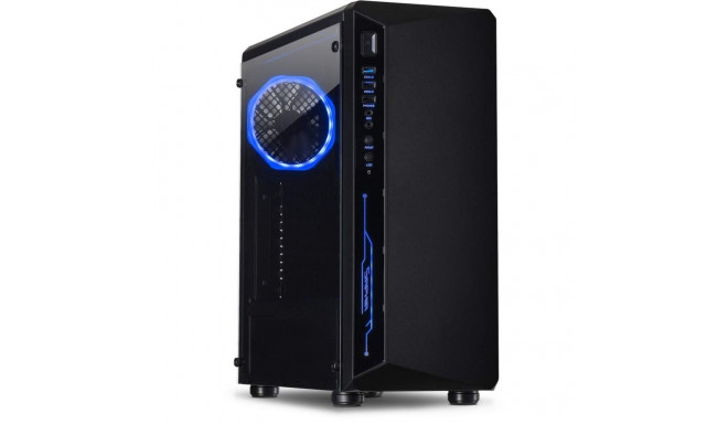 Inter-Tech computer case C-3 Saphir Window, black