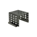 DeLOCK mounting frame 4x 2.5" to 3.5" black