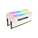 Corsair DDR4 16 GB 3200-CL16 - Dual-Kit - Vengeance RGB PRO White