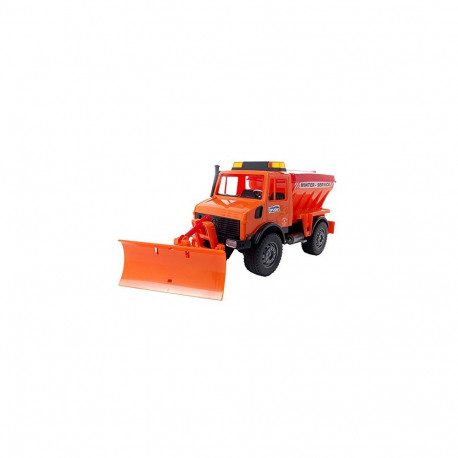02572 MB-Unimog Winterdienst mit Räumschild