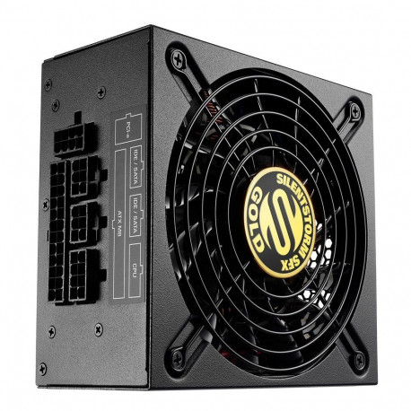 SilentStorm SFX Gold 500W (schwarz, 2x PCIe, Kabel-Management, 500 Watt)