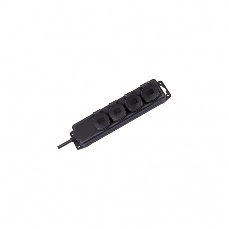 Brennenstuhl IP44 4x Gniazda black