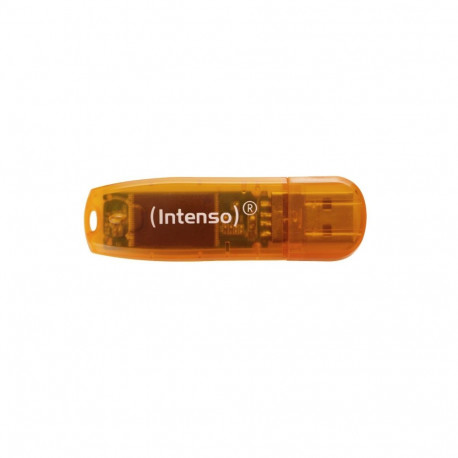 Rainbow Line mälupulk 64GB USB 2.0, oranž
